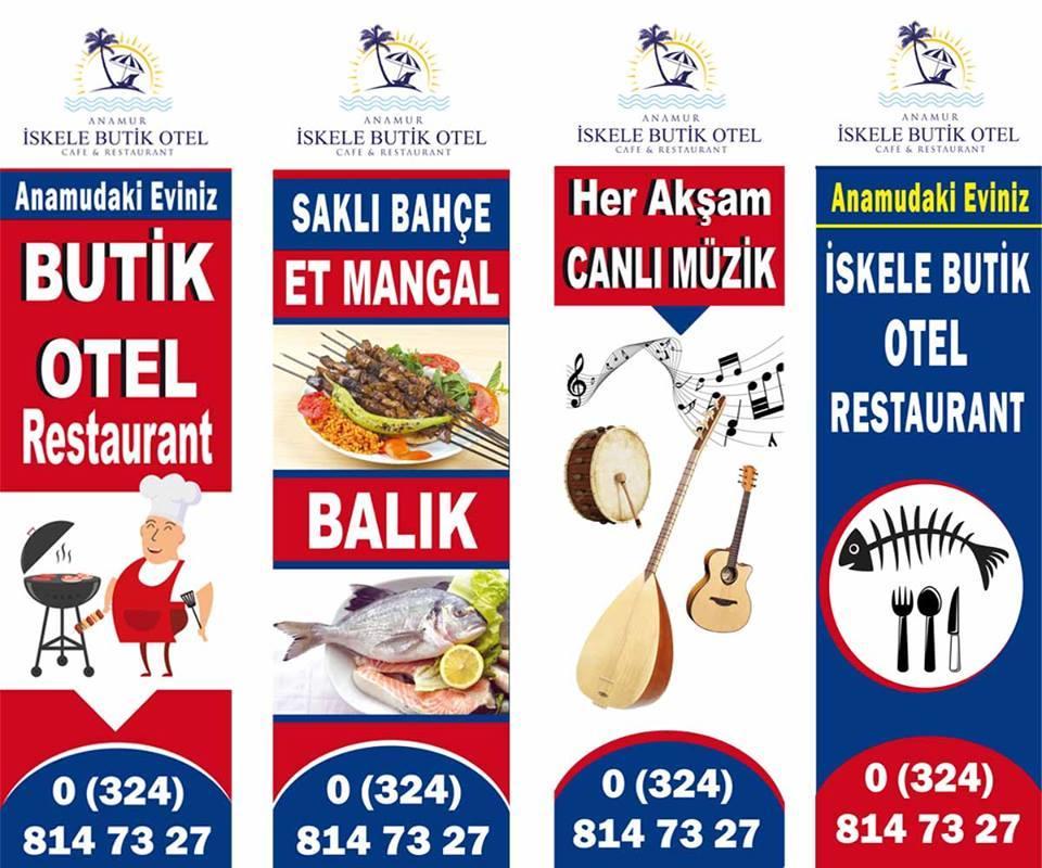 Iskele Butik Otel Anamur Ngoại thất bức ảnh